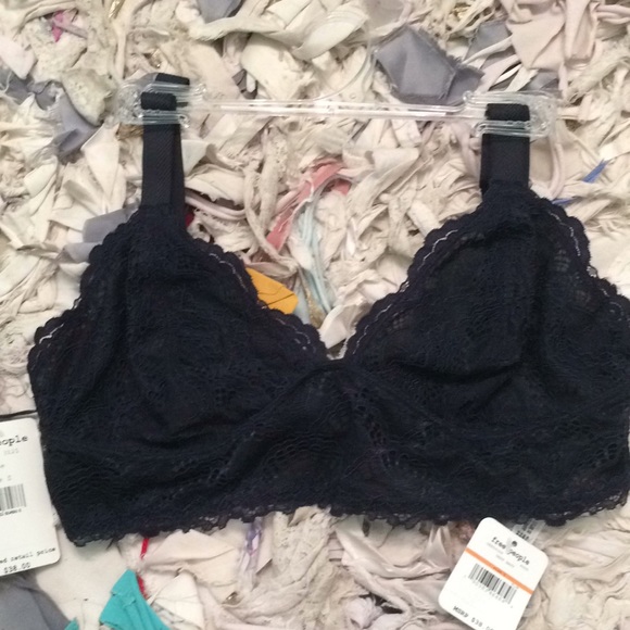 2 for 36 Free People lace bras size small - Picture 2 of 8